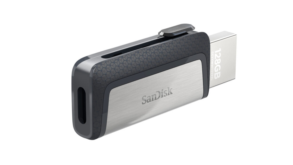 Product: SanDisk Ultra Dual Drive USB Type-C - left standing USB