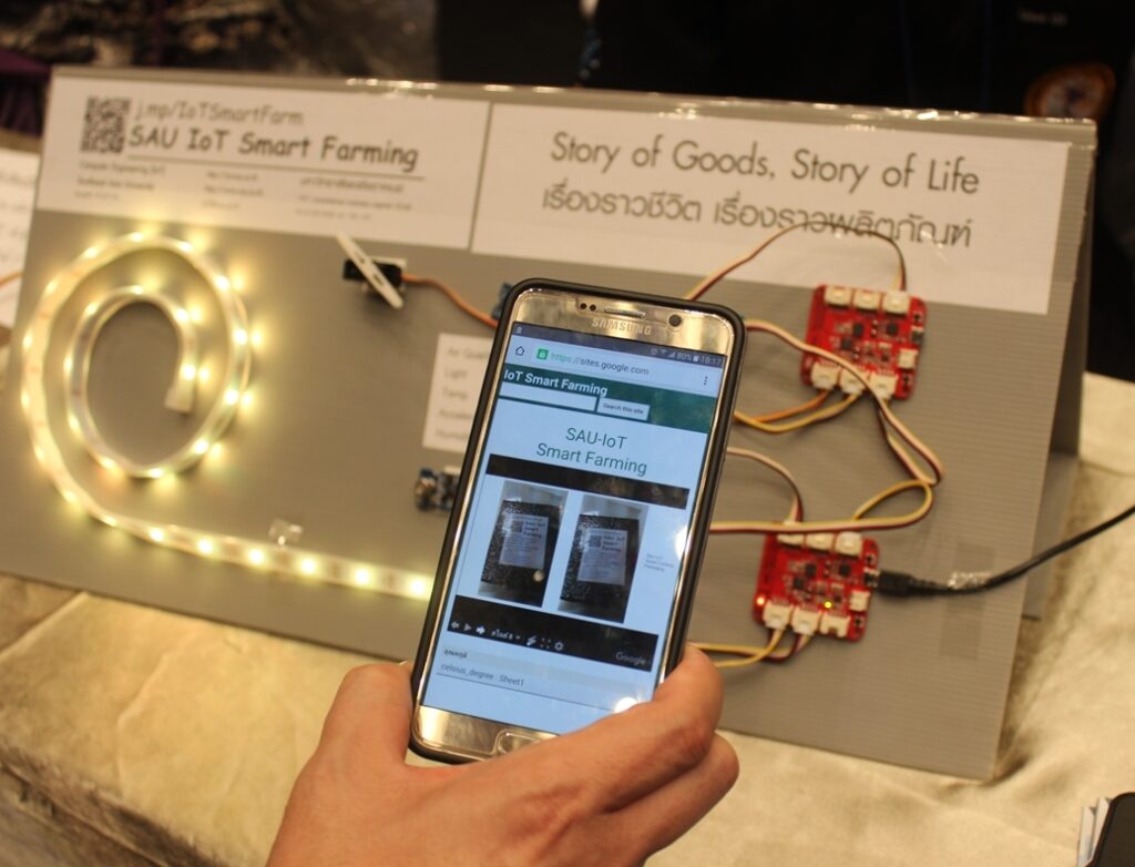ภาพ SAU IOT SMART FARMING-1