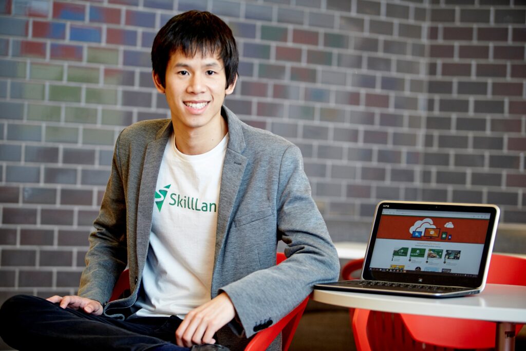 นายฐิติพงศ์ พิสิฐวุฒินันท์ ประธานเจ้าหน้าที่บริหารและผู้ร่วมก่อตั้งเว็บไซต์ SkillLane