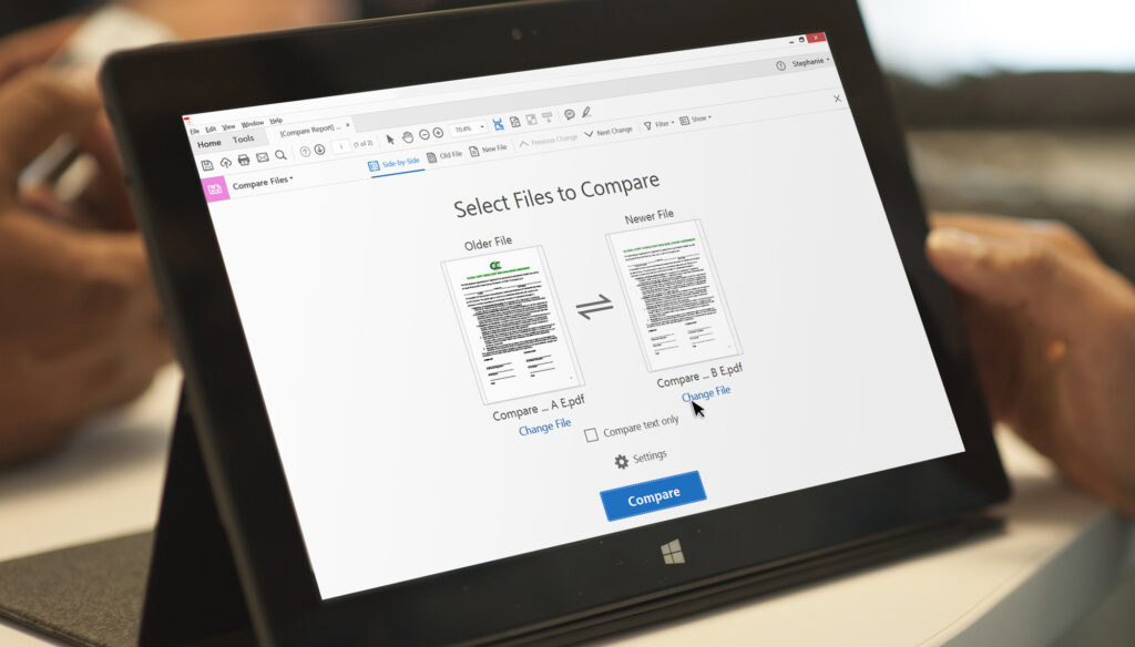 acrobatdc_compare_files
